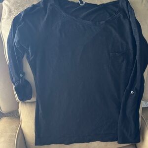 Express Black Long Sleeve Tee